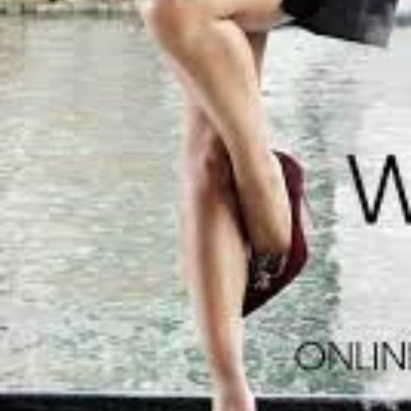 Burgundy Velvet Pumps - Picture 6 of 6